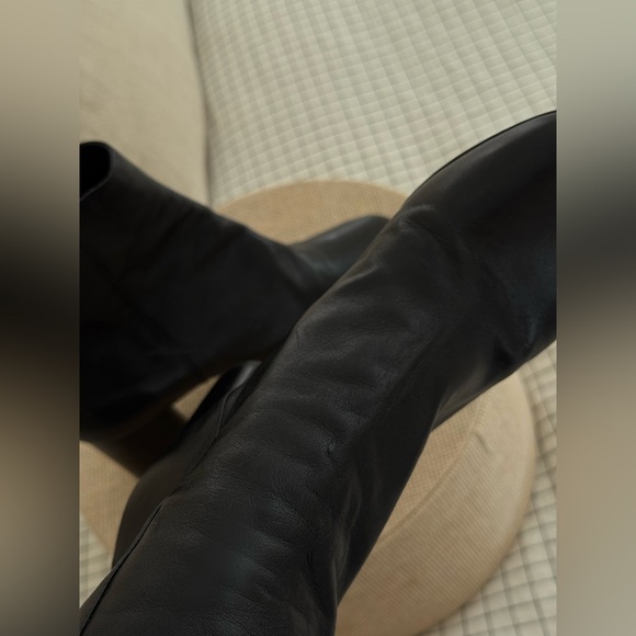 SANDRO leather ankle boots - Picture 7 of 7